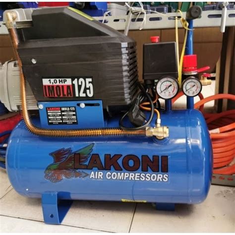 Jual Mesin Kompresor LAKONI IMOLA 125 1HP Kompressor Angin Shopee