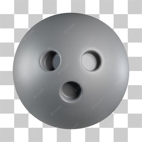 Premium Psd Bowling Ball 3d Icon