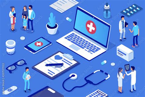 Healthcare Concept Vector De Stock Adobe Stock