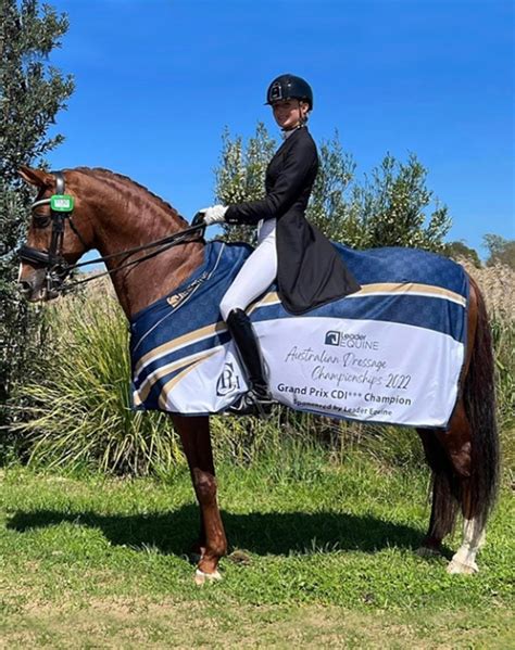 Historic Triple Title For Jessica Dertell At 2022 Australian Dressage