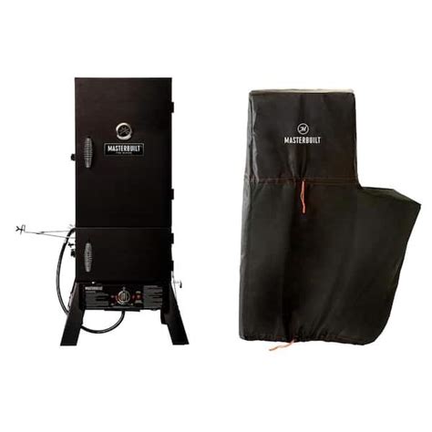 Smokers Vertical Propane Portable 580 Square Inches Smoker Atelier