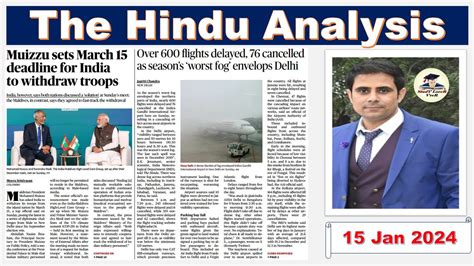 The Hindu Analysis January Newspaper Editorial Analysis