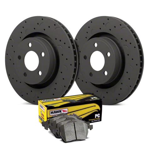 Hawk Performance Camaro Talon Cross Drilled And Slotted Brake Rotor And