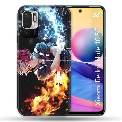 Coque Xiaomi Redmi Note G Manga My Hero Academia Shoto