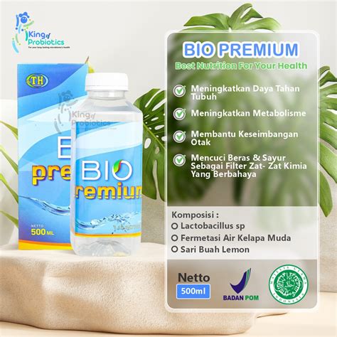 Jual Bioth Bio Premium Original Probiotik Kemasan Botol Ml Bpom