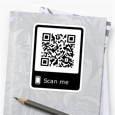 "Rick Roll Link QR Code" Sticker by magsdesigns | Redbubble