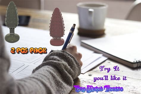 Organical Female Girl Male Anal Vaginal Plug Anus Expander All Day Wearing V Pair D Print