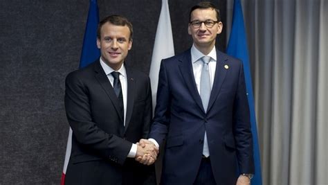 Premier Morawiecki Z Wizyt W Pary U Spotka Si Z Macronem Euractiv Pl