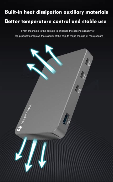 Thunderbolt 4 도킹 스테이션 호환, Bossgoo.com의 고품질 Thunderbolt 4 도킹 스테이션 호환