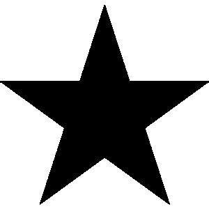 5 Point Star Vector - ClipArt Best