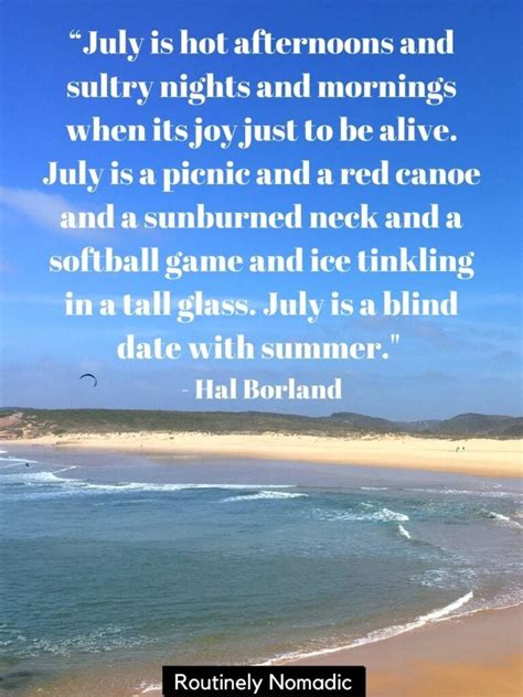 Short July Quotes To Say Hello To Summer Routinely Shares