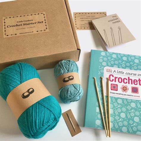 Crochet Starter Kit Everything A Beginner Needs Little Conkers