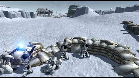 Wolfpack Trench Defense Against The Empire Men Of War Assault Squad 2 Star Wars Mod Youtube