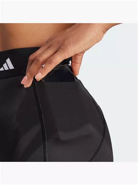 Adidas Techfit Stash Pocket Full Length Leggings In Schwarz Deichmann