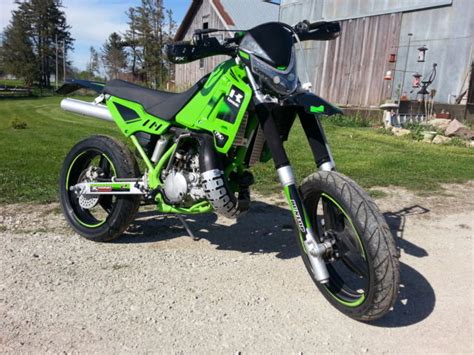 Street Legal Plated Supermoto Kdx 200 1991 With Dirt Set Up Excellent