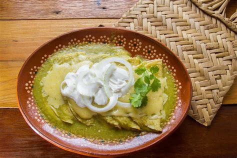 Receta De Enchiladas Poblanas Comida Mexicana