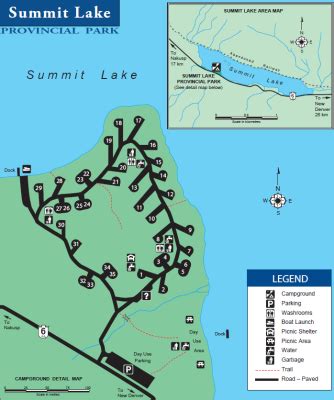 summit lake campground map – West Kootenay Parks