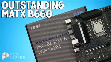 Msi Pro B M A Wifi Ddr Overview And Benchmarks Youtube