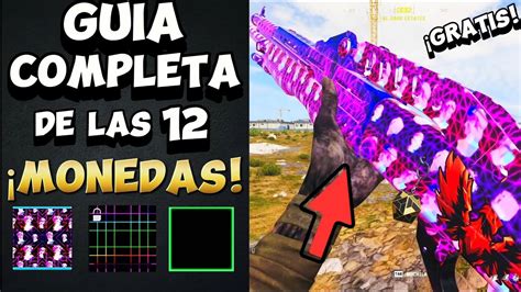 GUIA COMPLETA DE LAS 12 MONEDAS CAMUFLAJE GRATIS ZOMBIES MW3