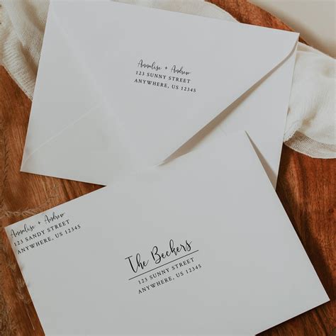 Custom Calligraphy Envelopes Custom Wedding Envelopes - Etsy