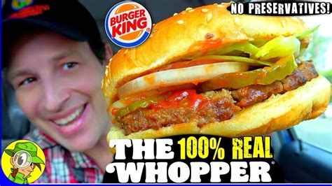 Burger King® 100 Real Whopper® 🍔👑 No Preservatives 🚫 Peep This Out