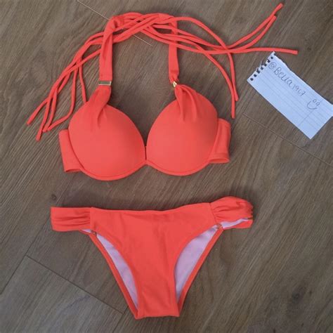 Bright Orange Bikini Fluorescent