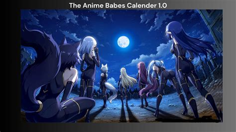 Anime Babe Planner/calendar - Etsy