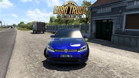 Volkswagen Golf R Line 7 5 2018 версия 1 2 для Euro Truck Simulator 2