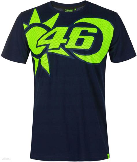 Odzież motocyklowa Vr46 Racing Koszulka T Shirt Męska Valentino Rossi