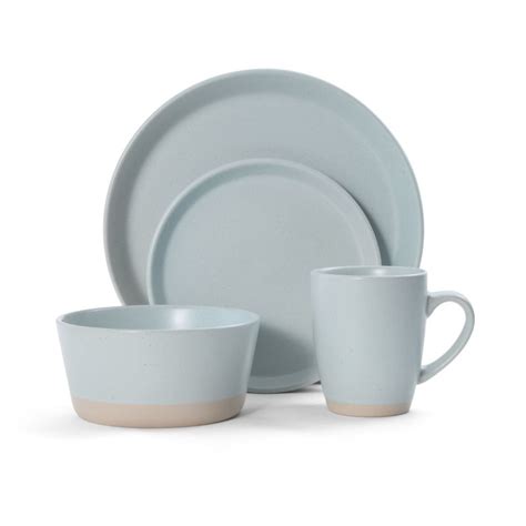 Pfaltzgraff® Hudson Blue Stoneware 16 Piece Dinnerware Set