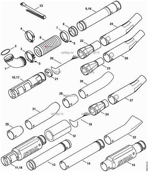 Exploring the Parts Diagram of Stihl BR550 Backpack Blower