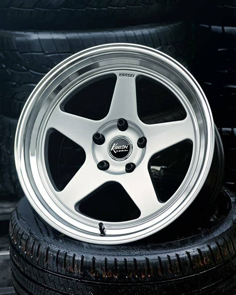 KANSEI KNP Hyper Silver W Machined L Wheel 18x9 5 ET22 5x114 3 Per