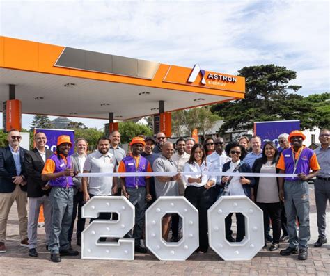 Astron Energy Rebrand Achieves The Th Site Milestone Freshstop Sa