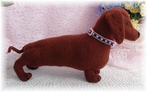 Alan Darts Dachshund Dachshund Pattern Knitting Patterns Free Dog