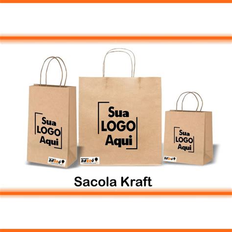 Sacola Kraft Alça Torcida Nº0 Elo7 Produtos Especiais