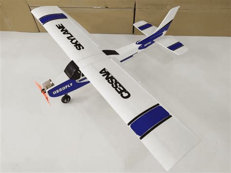 Aeromodelo Cessna Eletrico Completo Controle 6 Canais Kit 5 AEROFLY