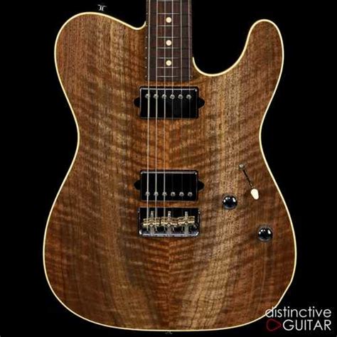 Suhr Classic T Custom Natural Figured Walnut Guitars Electric Solid