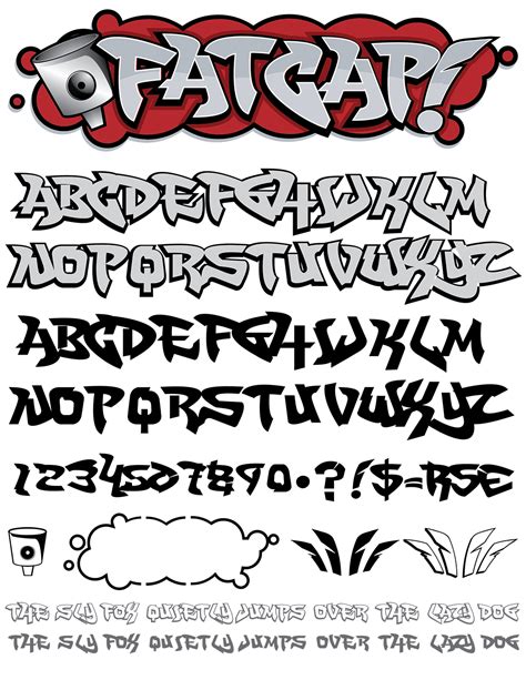 90s Graffiti Font