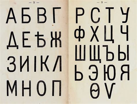 Russian alphabet before 1917; Русский алфавит до Октябрьской Революции ...