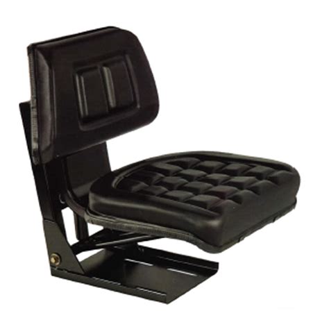 Jain’m Fixed Tractor Seat Black For Massey Ferguson Jain M Seats