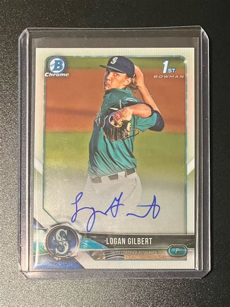 Yahoo オークション 2018 Topps Bowman Draft Logan Gilbert auto Ma