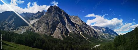 Mountain in the Alps Stock Photo | Adobe Stock