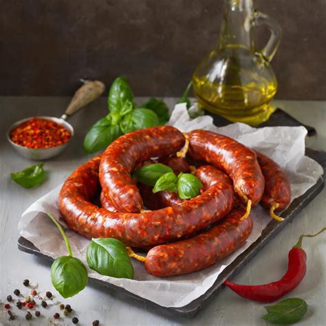 Chorizo Sausages Spicy Per Kg Pepe Artisan Food