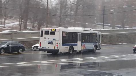 Mta New York City Bus Orion Vii Hev 6865 On The Bx7 Youtube