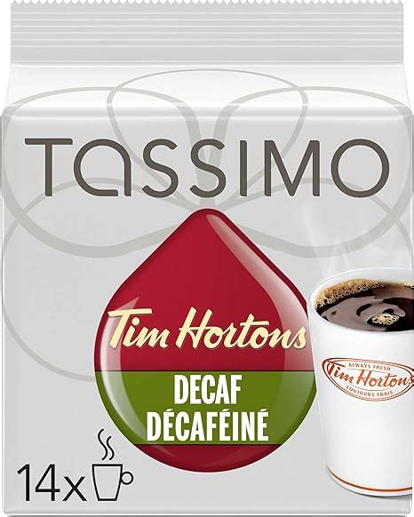 Tassimo Tim Horton S Decaf Coffee 14 T Discs Amazon Ca Grocery And Gourmet Food