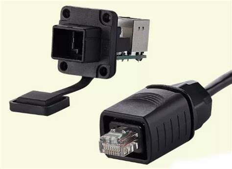 Герметичный разъем YT-RJ45-CJ-08-001 (вилка + розетка) – фото, отзывы ...