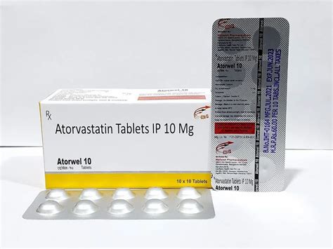 Atorvastatin 10 Mg Tablets At Rs 600 Box In New Delhi ID 25463773088