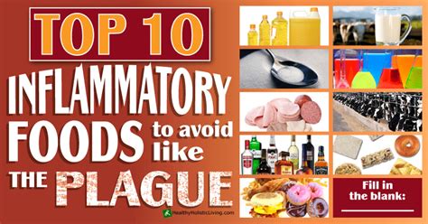 Top 10 Inflammatory Foods To Avoid Like The Plague Healthy Holistic