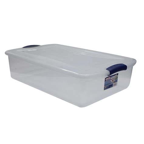 Caja Multiusos Sterilite Con Broche Capacidad Para 32 Litros Walmart