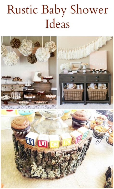 Rustic Baby Shower Ideas Rustic Baby Chic